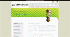 Desktop Screenshot of craftrender.com